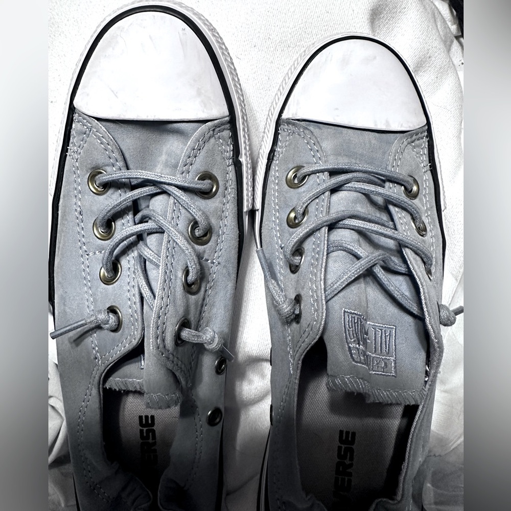 Converse Chuck Taylor All Star Shoreline Sky Blue Slip On Shoes Women’s Size 9